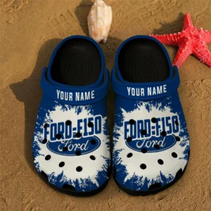 Car Fans Gift Crocs, Clogs All Over Print Gift For Car - Black DCAR469242041