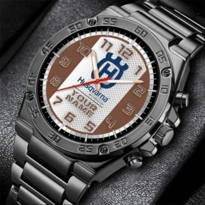 Car Fans Gift Hand Watch, Men Watch All Over Print For Car - Brown DCAR477282030