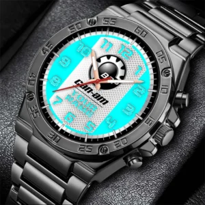 Car Fans Gift Hand Watch, Men Watch All Over Print For Car - Cyan DCAR477282039