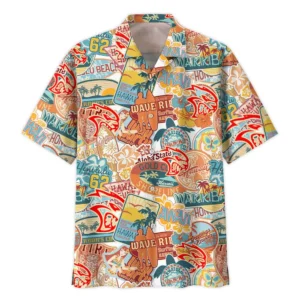 Truck Fans Gift Hawaiian Shirt, Hawaiian Shirt Vintage All Over Print For Truck Fan CAR202031225346