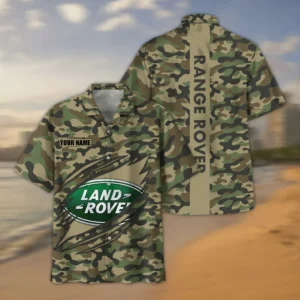 Truck Fans Gift Hawaiian Shirt, Hawaiian Shirt Style Camo All Over Print For Car Enthusiasts CAR210040825715
