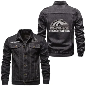 Car Fans Gift Denim Jacket, Denim Jacket All Over Print Gift For Car Enthusiasts CAR1901132033 - Black