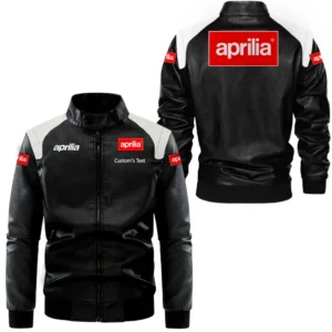 Car Fans Gift Leather Jacket, Black and White Leather Jacket For Car Enthusiasts CAR0801062036