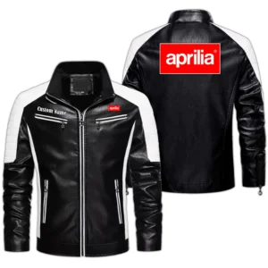 Car Fans Gift Men's PU Leather Jacket, Leather Jacket Custom Name For Auto Enthusiasts  CAR0401022036 - Black
