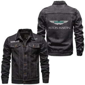 Car Fans Gift Denim Jacket, Denim Jacket All Over Print Gift For Car Enthusiasts CAR1901132040 - Black