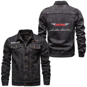 Car Fans Gift Denim Jacket, Denim Jacket All Over Print Gift For Car Enthusiasts CAR1901132046 - Black