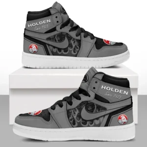 Car Enthusiasts Gift Air Jordan 1 High, Nike Sneaker All Over Print For Car Owners, Custom Name CAR311032125737 - Gray
