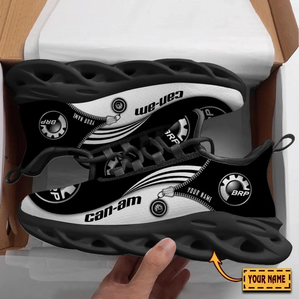 BRP Can-am Fans Gift Max Soul Shoes, Sport Sneakers All Over Print For BRP Can-am Enthusiasts CAR8502242509 - Black