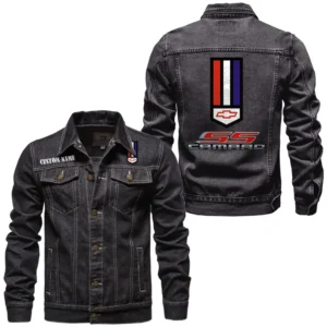 Car Fans Gift Denim Jacket, Denim Jacket All Over Print Gift For Car Enthusiasts CAR1901132068 - Black
