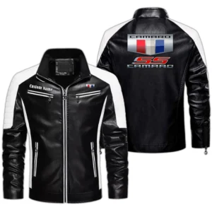 Car Fans Gift Men's PU Leather Jacket, Leather Jacket Custom Name For Auto Enthusiasts  CAR0401022085 - Black