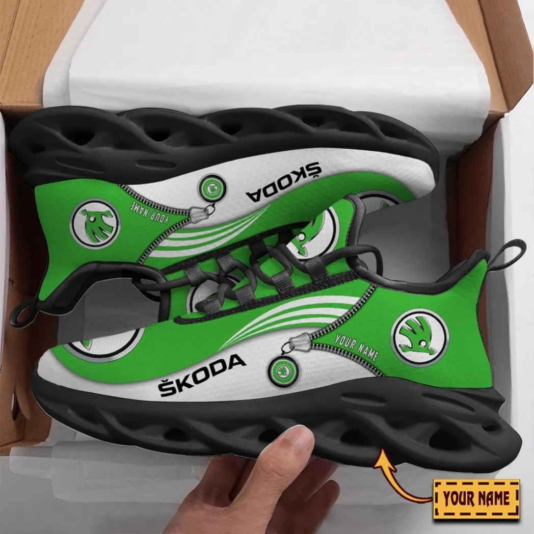Car Auto Fans Gift Max Soul Shoes, Sport Sneakers All Over Print For Car Auto Enthusiasts CAR8502242568 - Black