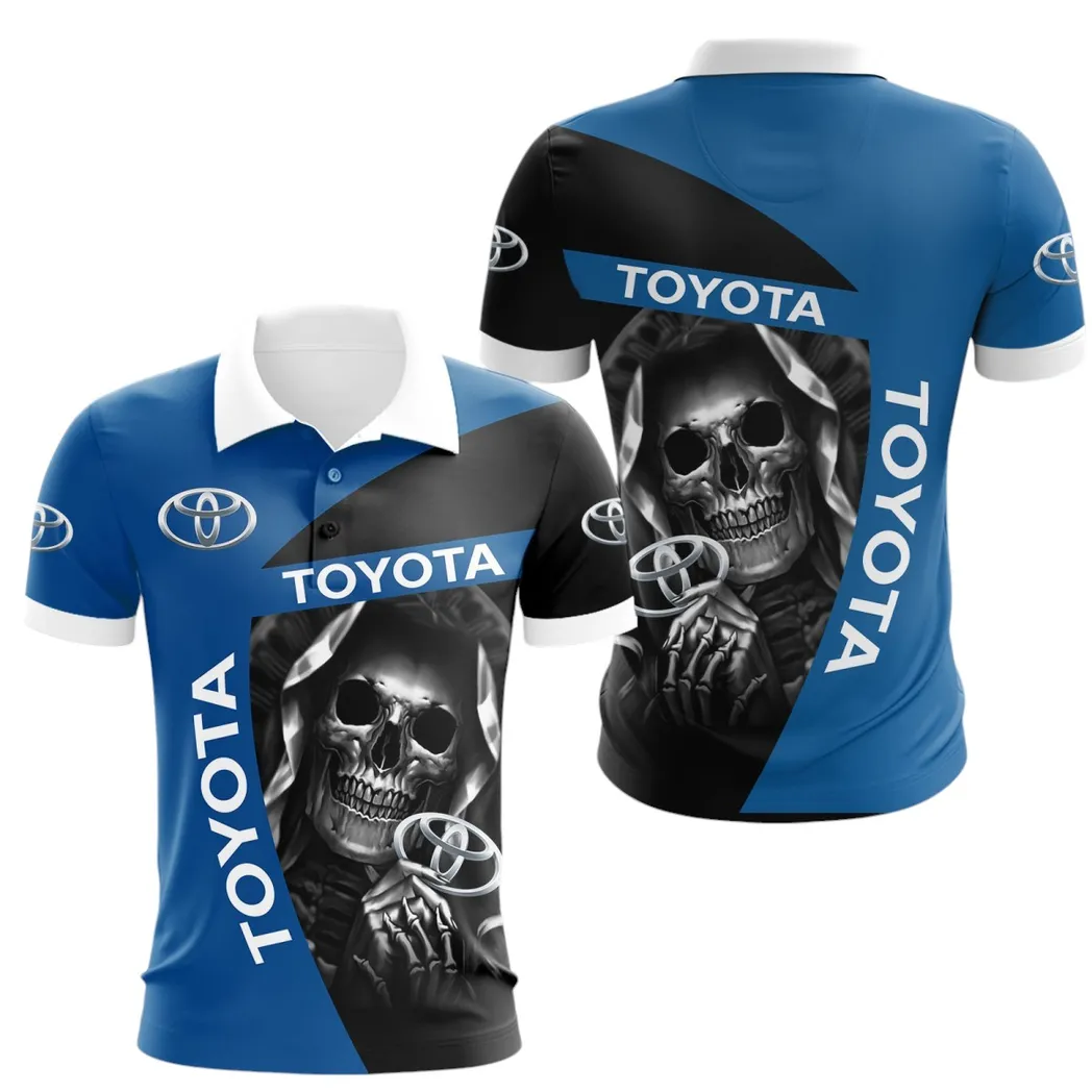 Car Blue Fans Gift Polo Shirt, Polo Shirt All Over Print Gift For Car Blue Lovers CAR6702212520