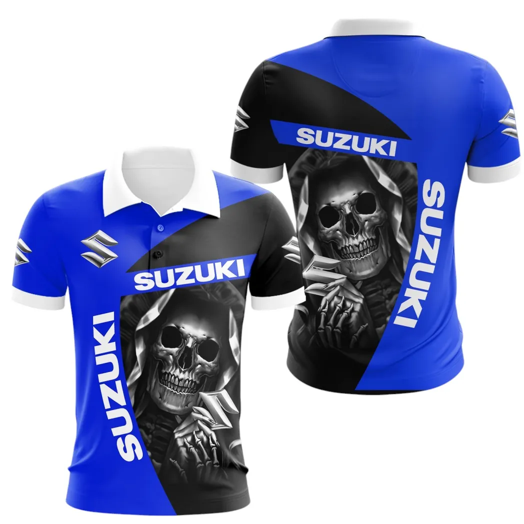 Car Blue Fans Gift Polo Shirt, Polo Shirt All Over Print Gift For Car Blue Lovers CAR6702212573