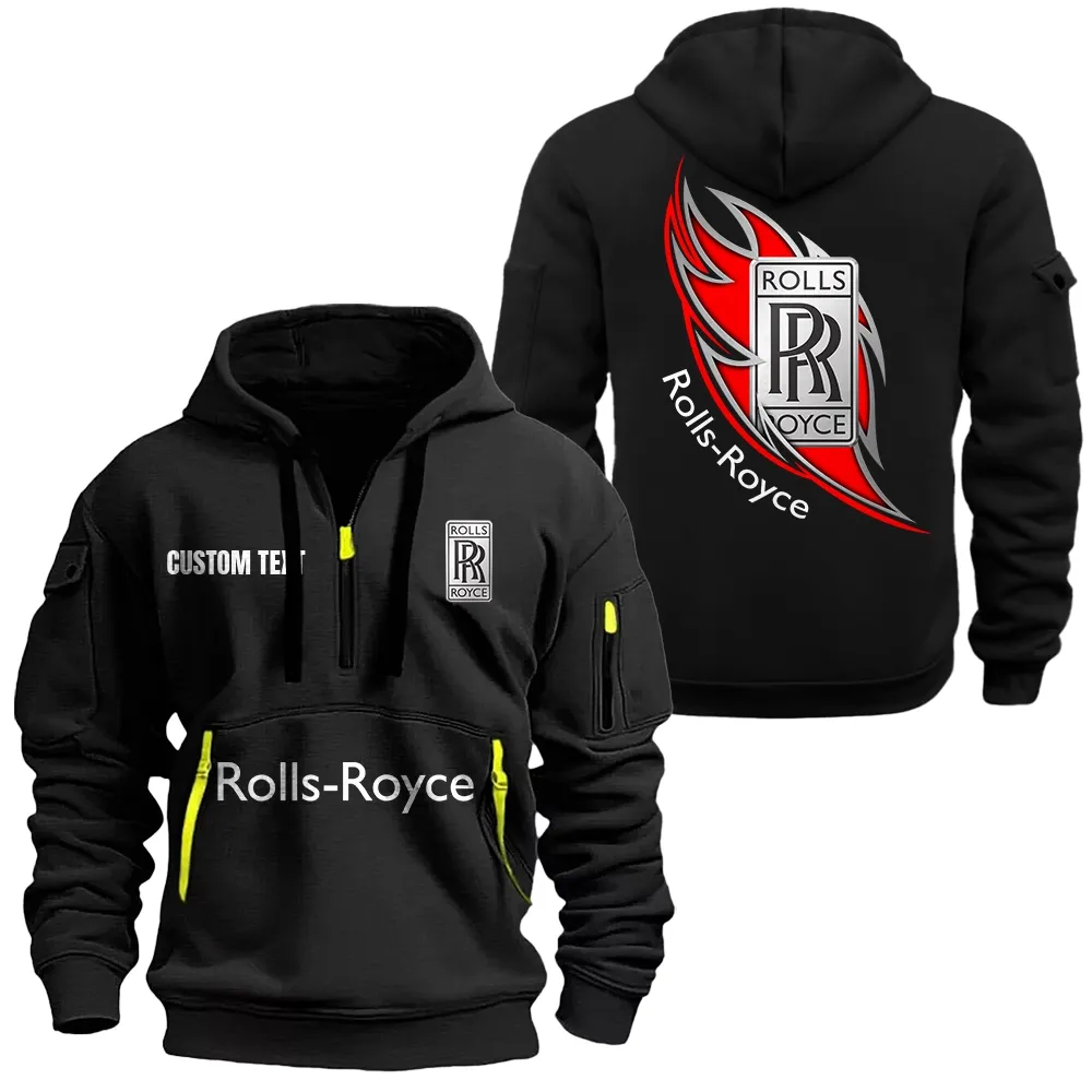 Car Cars Fans Gift Hoodie Half Zipper, Hoodie All Over Print Gift For Car Lover CAR1701112168 - Black