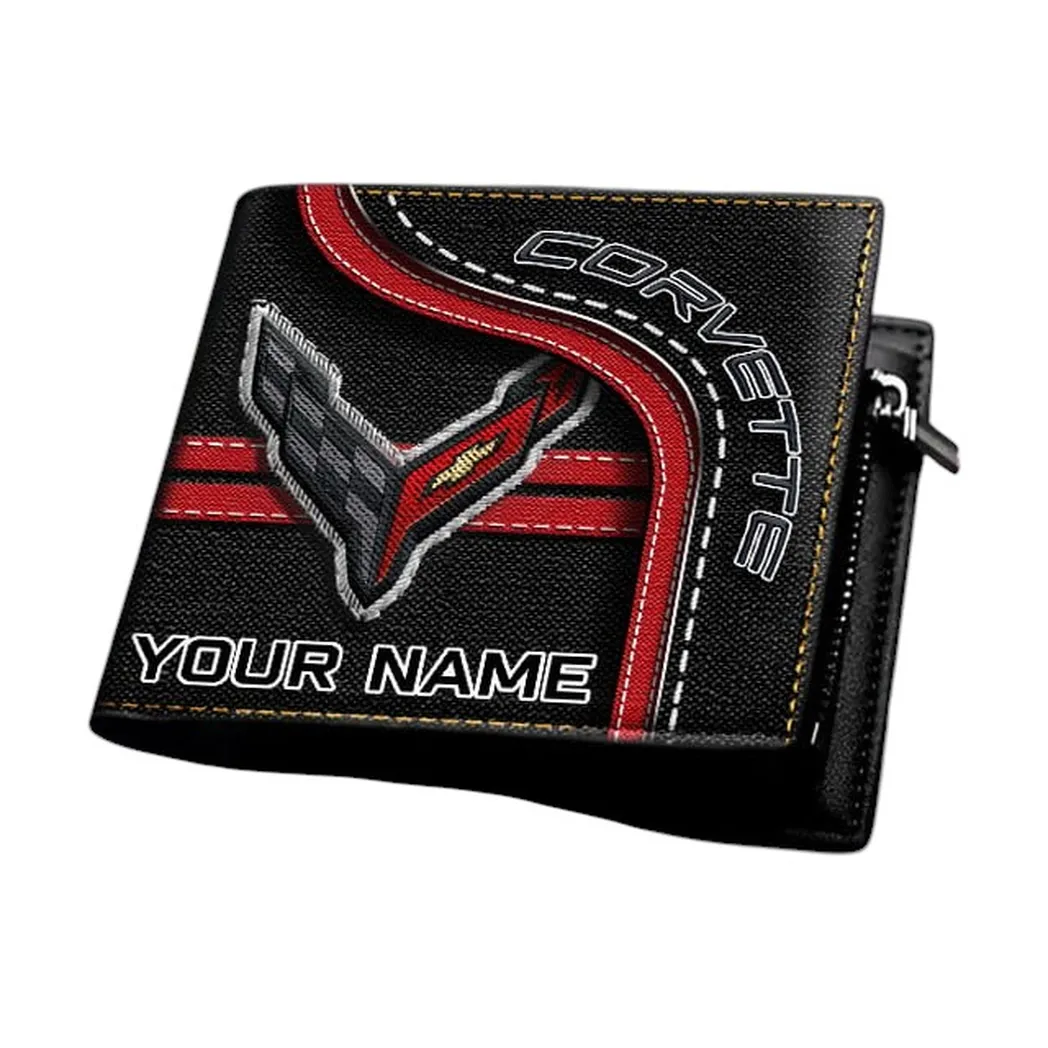 Car Fan Gift PU Leather Wallet, Men Wallet All Over Print Gift For Car Lovers CAR1303052508