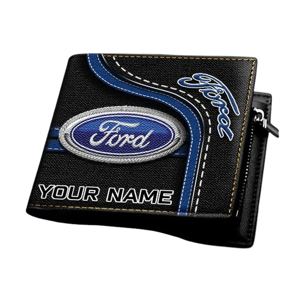 Car Fan Gift PU Leather Wallet, Men Wallet All Over Print Gift For Car Lovers CAR1303052521