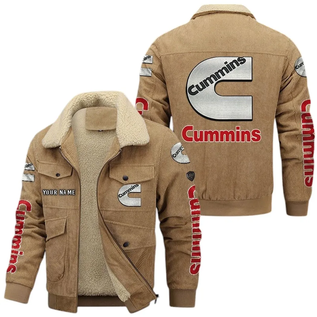 Car Fans Gift Corduroy Jacket, Jacket All Over Print Gift For Car Lovers CAR149022225889 - Khaki