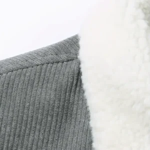 Car Fans Gift Corduroy Jacket, Jacket All Over Print Gift For Car Lovers CAR42022225564 - Gray