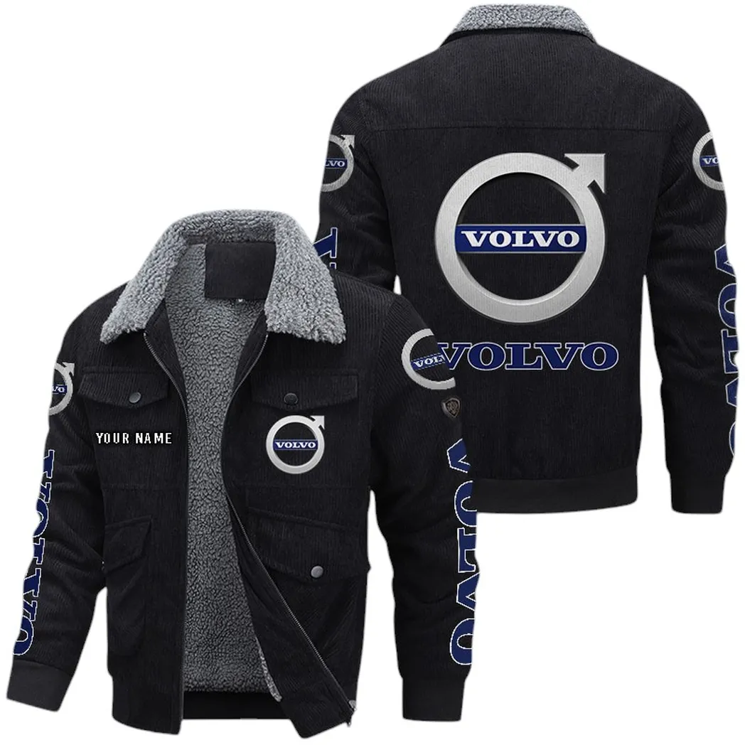 Car Fans Gift Corduroy Jacket, Jacket All Over Print Gift For Car Lovers CAR42022225569 - Black