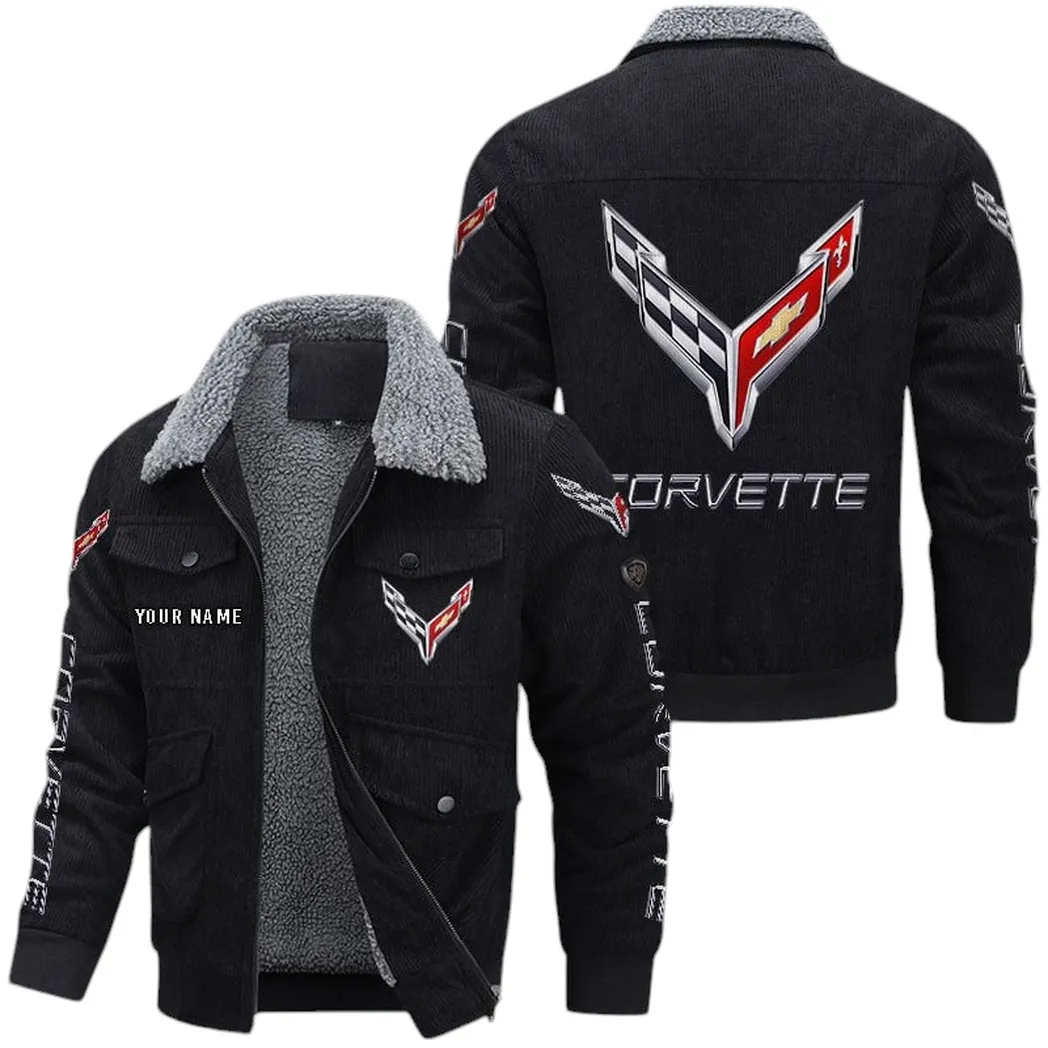 Car Fans Gift Corduroy Jacket, Jacket All Over Print Gift For Car Lovers CAR42022225571 - Black