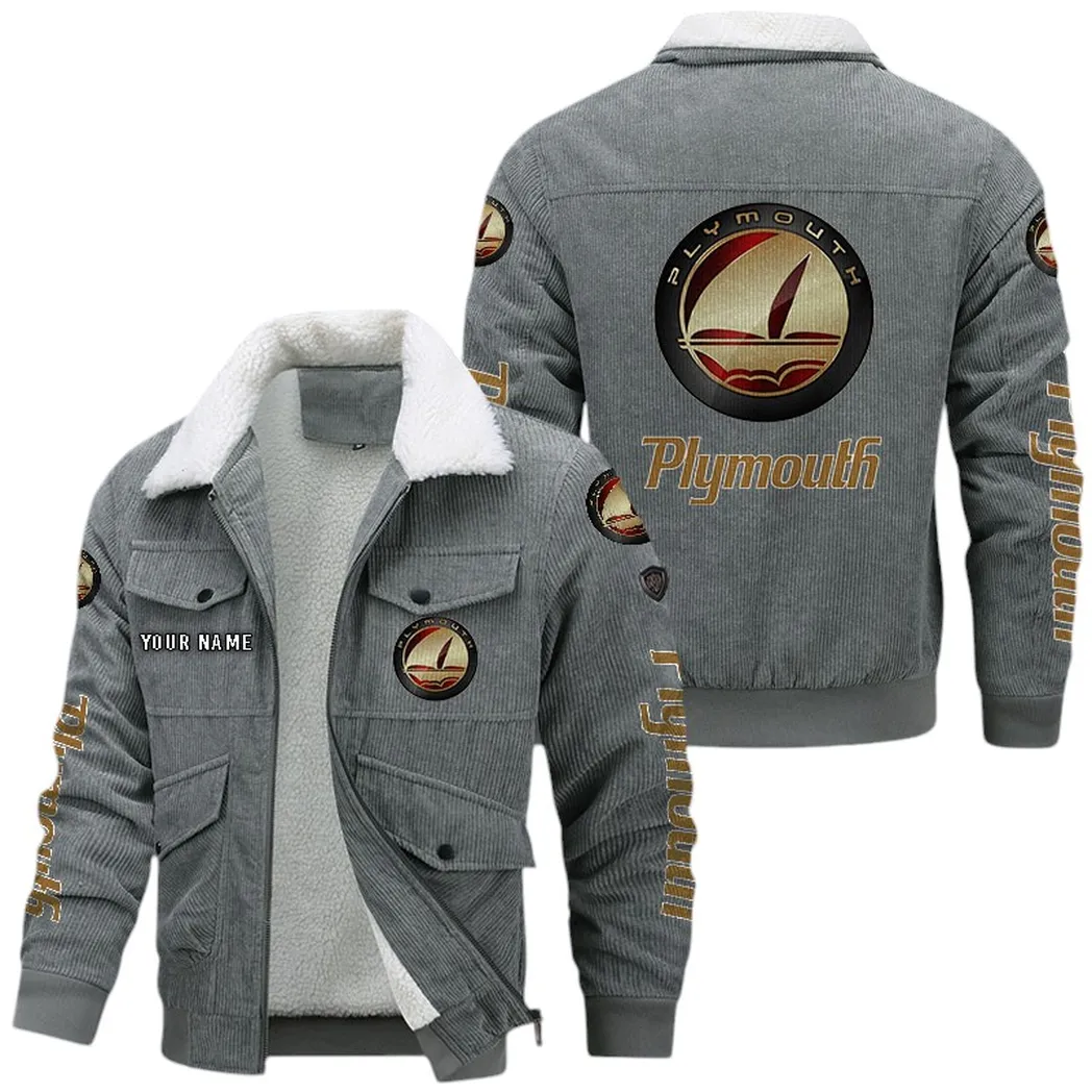 Car Fans Gift Corduroy Jacket, Jacket All Over Print Gift For Car Lovers CAR42022225631 - Gray