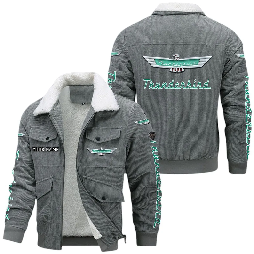 Car Fans Gift Corduroy Jacket, Jacket All Over Print Gift For Car Lovers CAR42022225632 - Gray