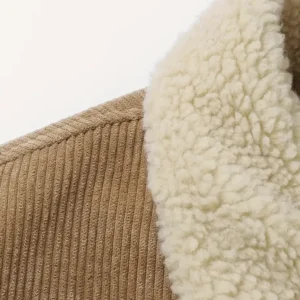 Car Fans Gift Corduroy Jacket, Jacket All Over Print Gift For Car Lovers CAR42022225637 - Khaki