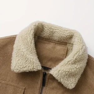 Car Fans Gift Corduroy Jacket, Jacket All Over Print Gift For Car Lovers CAR42022225637 - Khaki