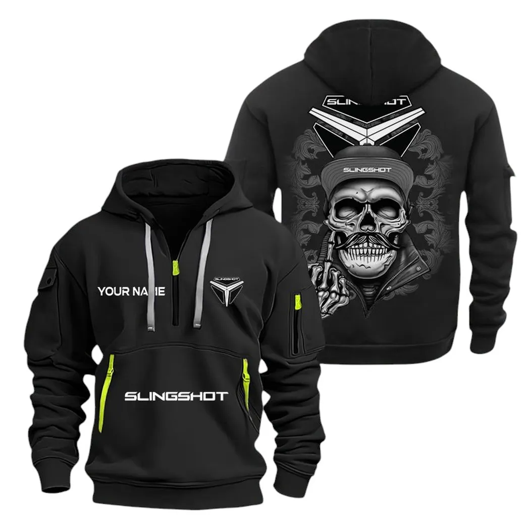 Car Fans Gift Hoodie Half Zipper, Hoodie All Over Print Gift For Car Fan CAR166022625171 - Black