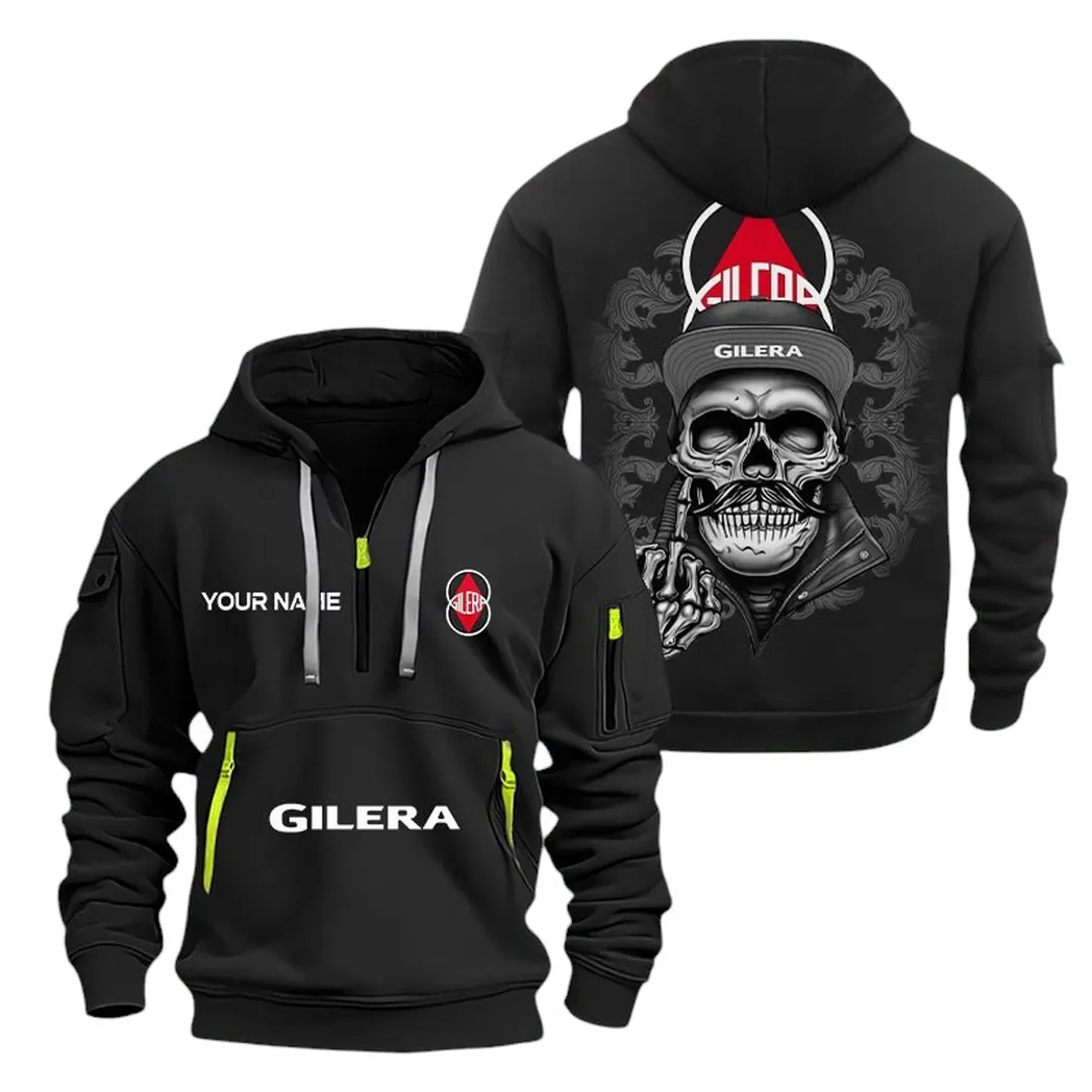 Car Fans Gift Hoodie Half Zipper, Hoodie All Over Print Gift For Car Fan CAR166022625201 - Black
