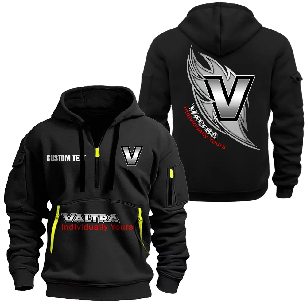 Car Fans Gift Hoodie Half Zipper, Hoodie All Over Print Gift For Car Lover CAR1701112206 - Black