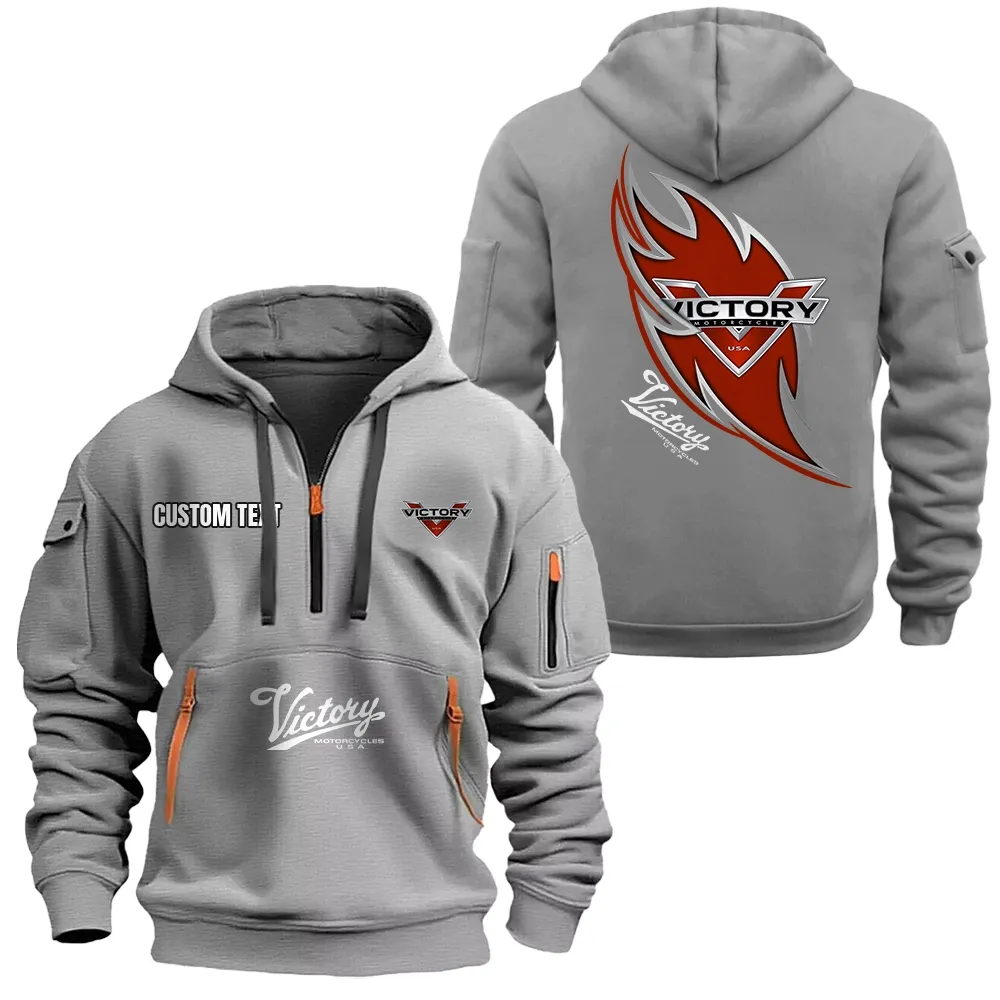 Car Fans Gift Hoodie Half Zipper, Hoodie All Over Print Gift For Car Lover CAR1701112208 - Gray