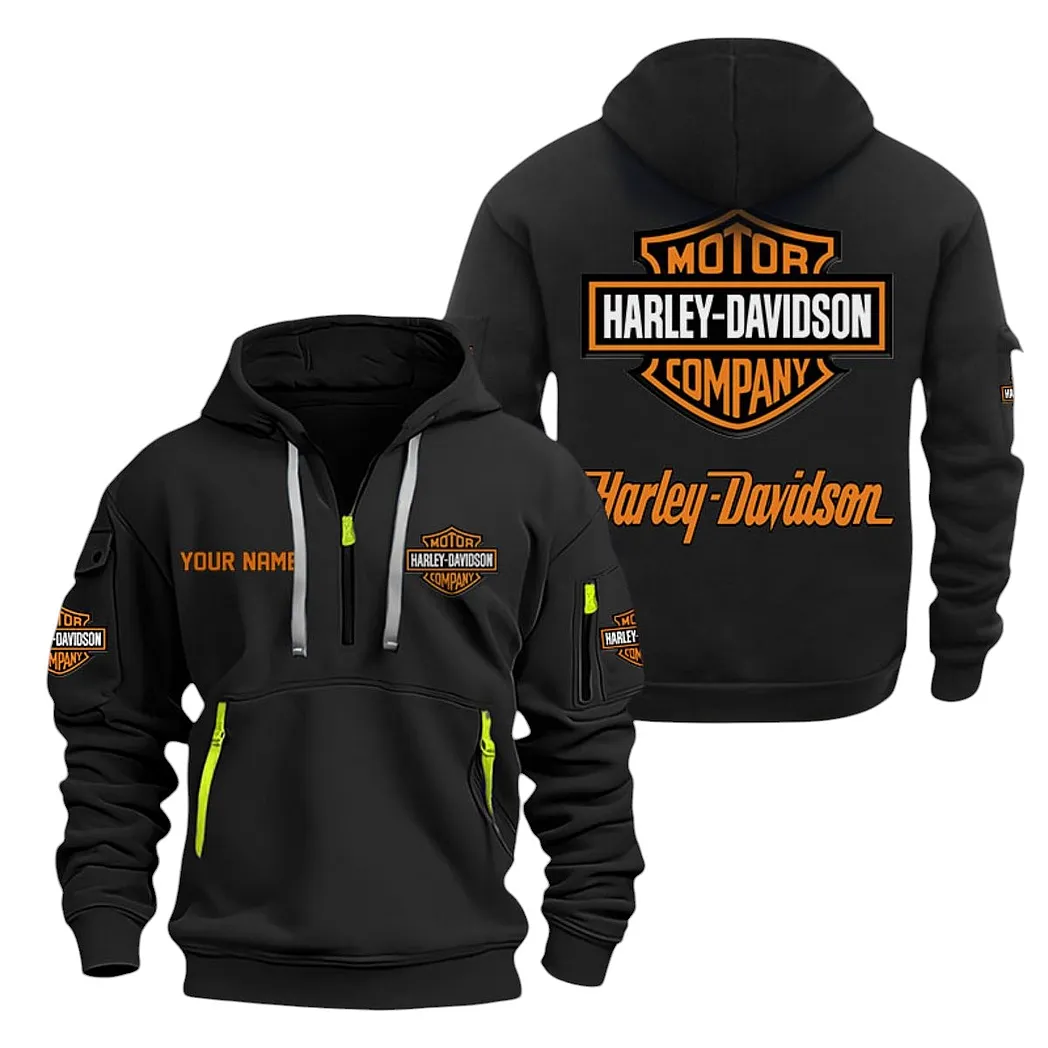 Car Fans Gift Hoodie Half Zipper, Hoodie All Over Print Gift For Car Lovers CAR20022125672 - Black