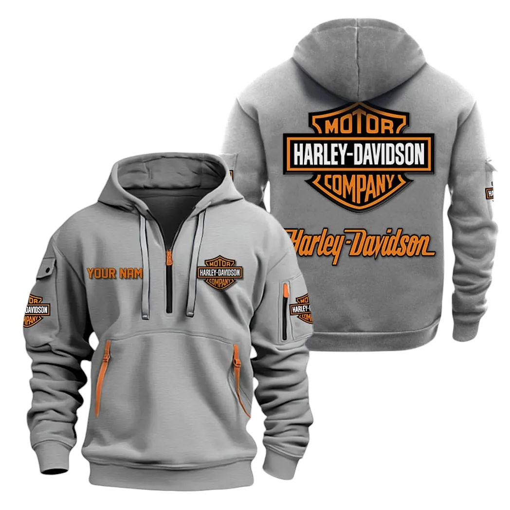 Car Fans Gift Hoodie Half Zipper, Hoodie All Over Print Gift For Car Lovers CAR20022125672 - Gray
