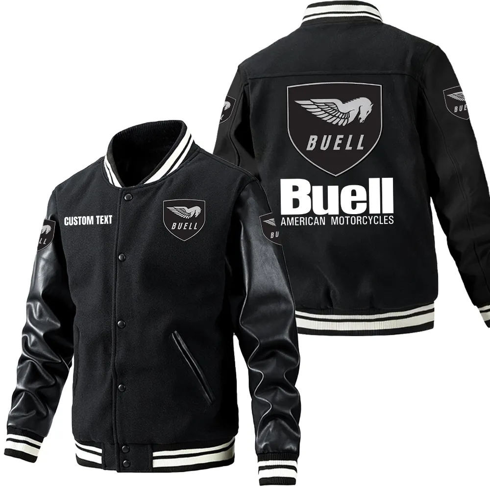 Car Fans Gift Leather Baseball Jacket With Sleeves, Leather Jacket All Over Print Gift For Car Owner, Custom Name CAR1801112054 - Black