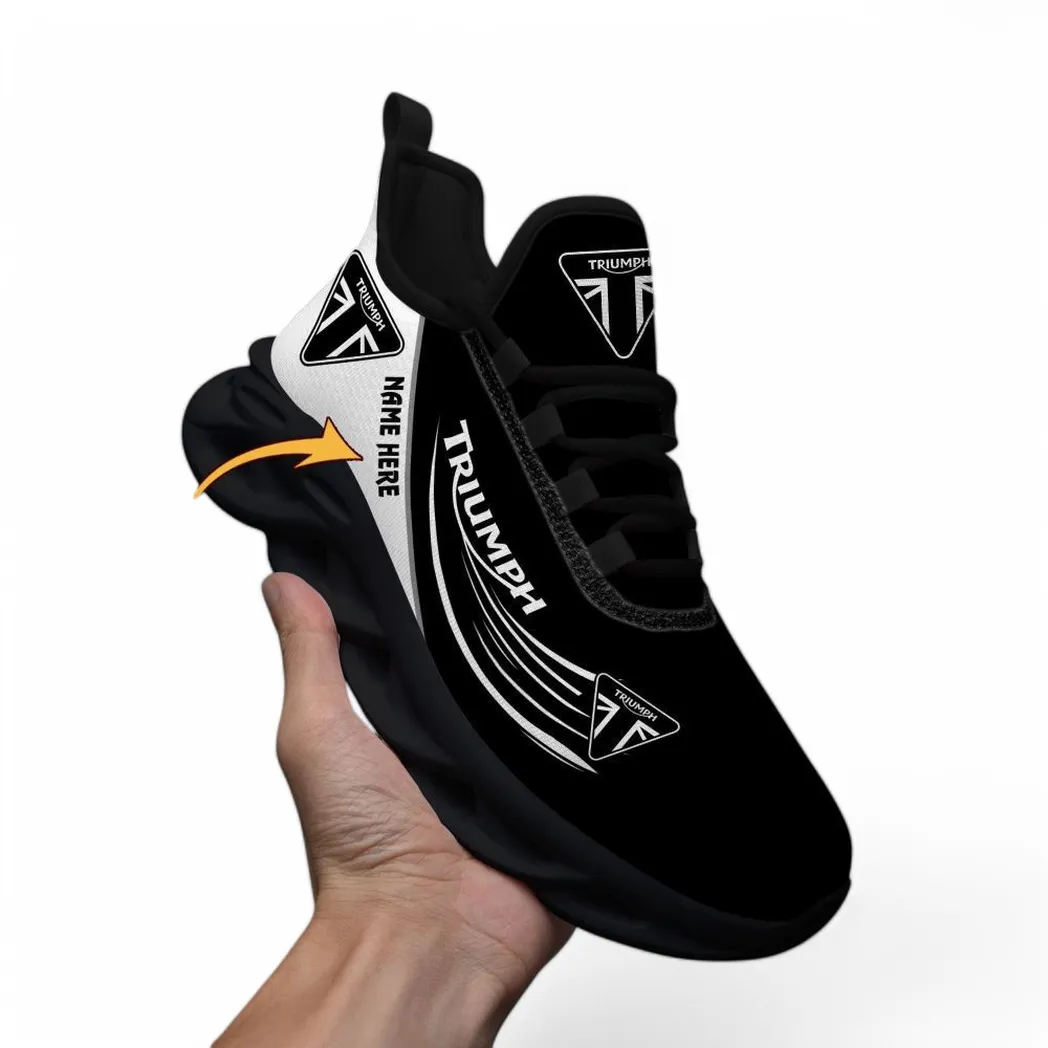 Car Fans Gift Max Soul Shoes, Sport Sneakers All Over Print For Car Enthusiasts CAR83021725139 - Black