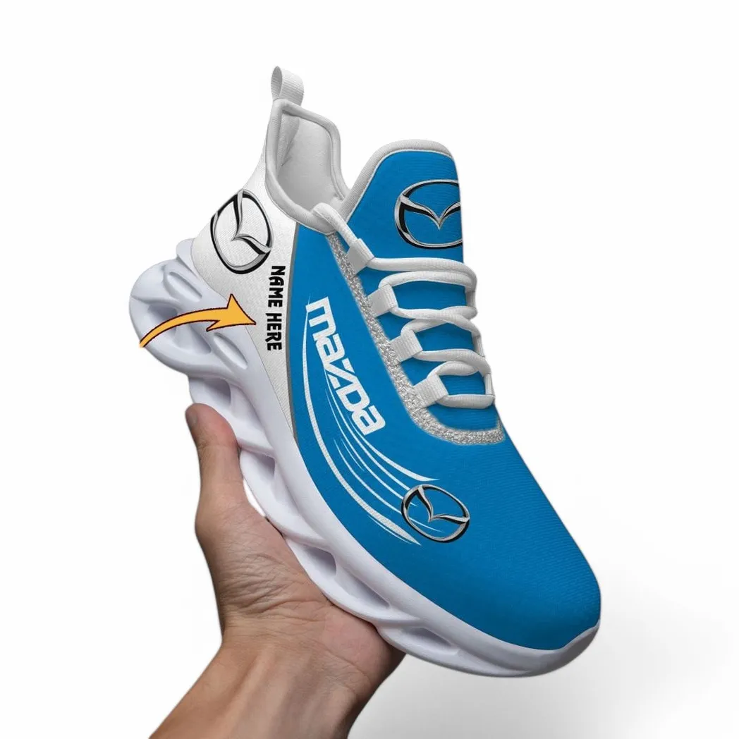 Car Fans Gift Max Soul Shoes, Sport Sneakers All Over Print For Car Enthusiasts CAR83021725172 - White