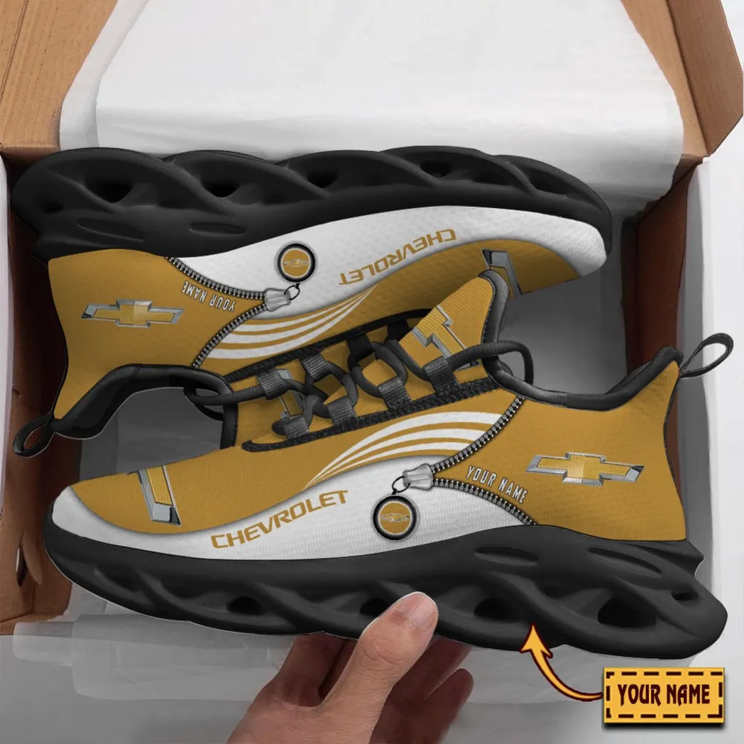 Car Fans Gift Max Soul Shoes, Sport Sneakers All Over Print For Car Enthusiasts CAR8502242515 - Black