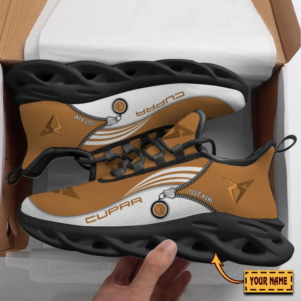 Car Fans Gift Max Soul Shoes, Sport Sneakers All Over Print For Car Enthusiasts CAR8502242518 - Black