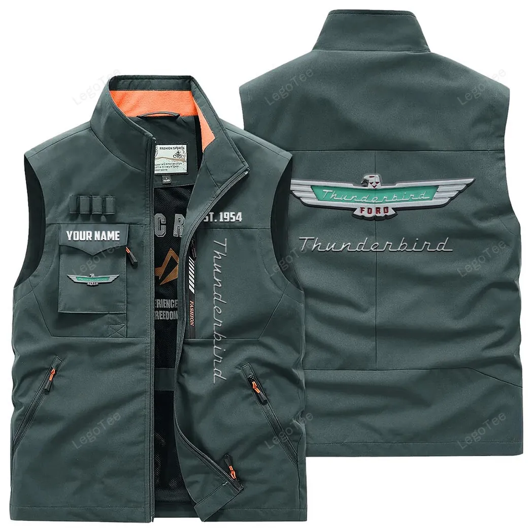 Car Fans Gift Outdoor Sleeveless Vest, Gift For Car Enthusiasts, Custom Name - Bean Green CAR132021325953-2