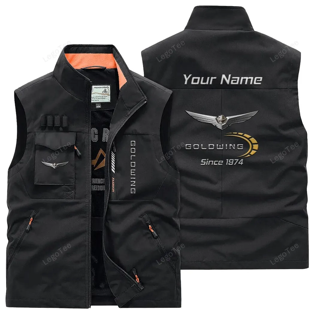 Car Fans Gift Outdoor Sleeveless Vest, Gift For Car Enthusiasts, Custom Name - Black CAR131021325750-3