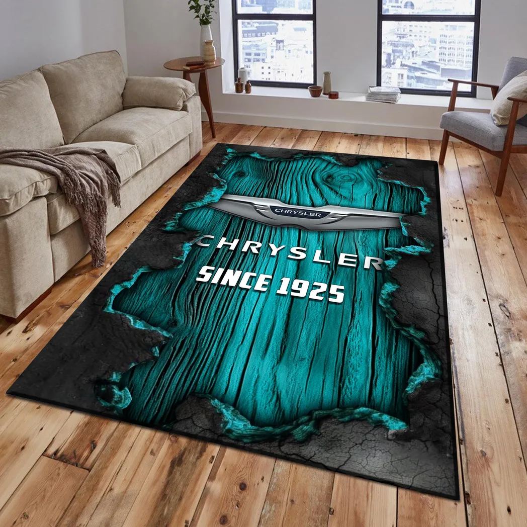 Car Fans Gift Rug, Carpet All Over Print Gift For Car CAR19503182513 - Cyan