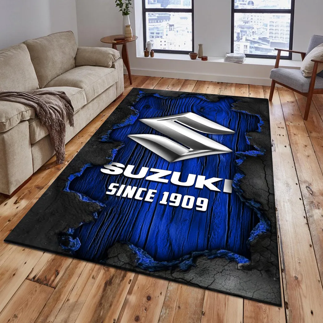 Car Fans Gift Rug, Carpet All Over Print Gift For Car CAR19503182566 - Blue