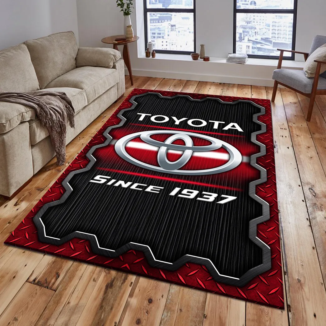 Car Fans Gift Rug, Carpet All Over Print Gift For Car CAR19603192571 - Red