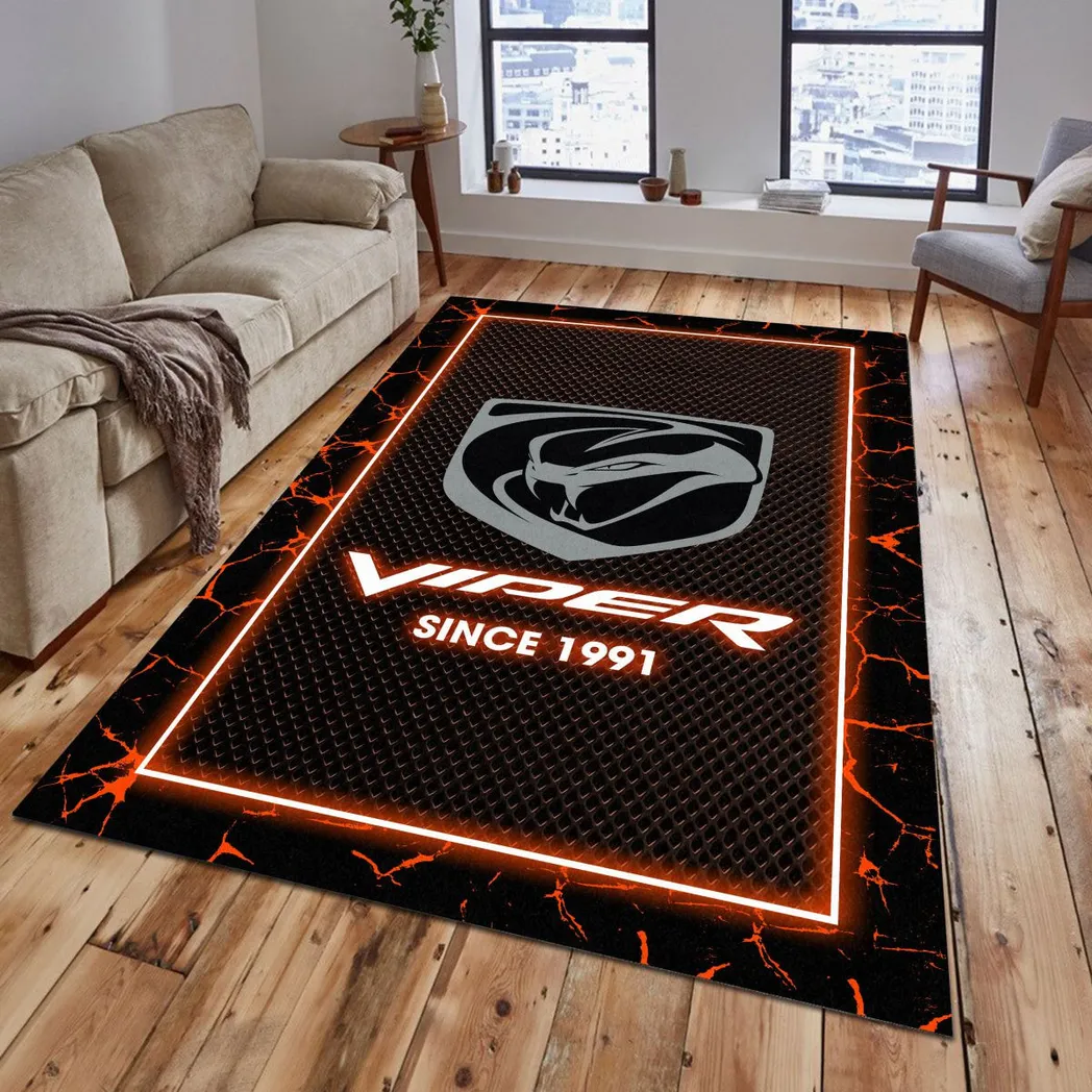 Car Fans Gift Rug, Carpet All Over Print Gift For Car Lovers CAR15003142505 - Orange