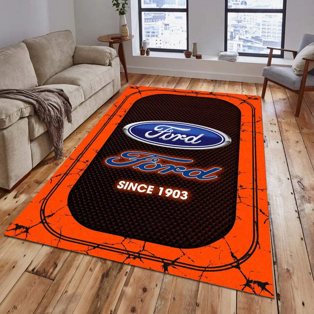 Car Fans Gift Rug, Carpet All Over Print Gift For Car Lovers CAR15203142528 - Orange