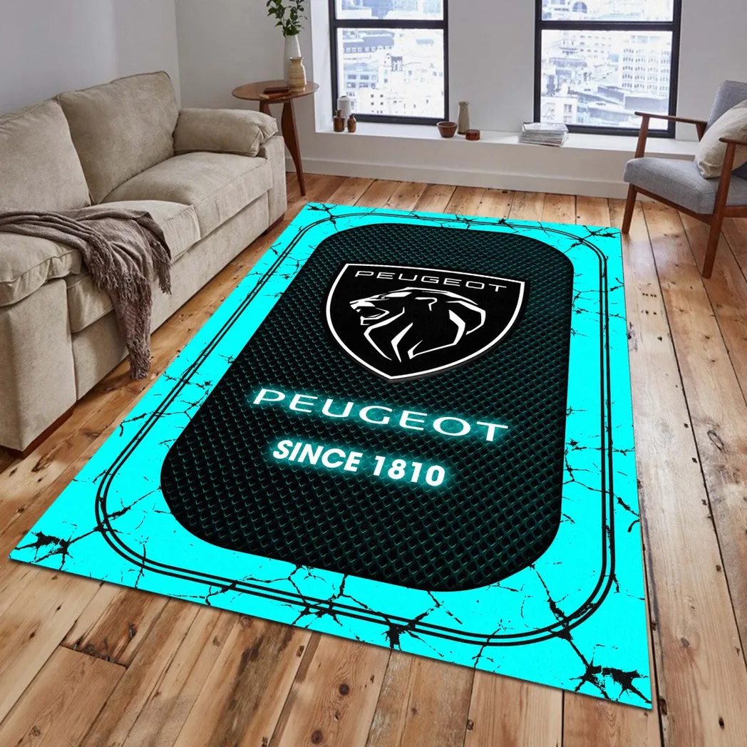 Car Fans Gift Rug, Carpet All Over Print Gift For Car Lovers CAR15203142565 - Cyan
