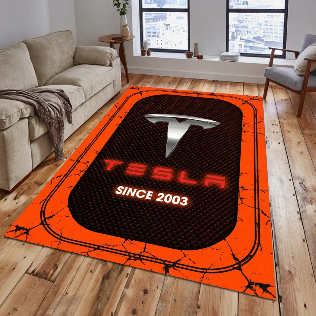 Car Fans Gift Rug, Carpet All Over Print Gift For Car Lovers CAR15203142576 - Orange