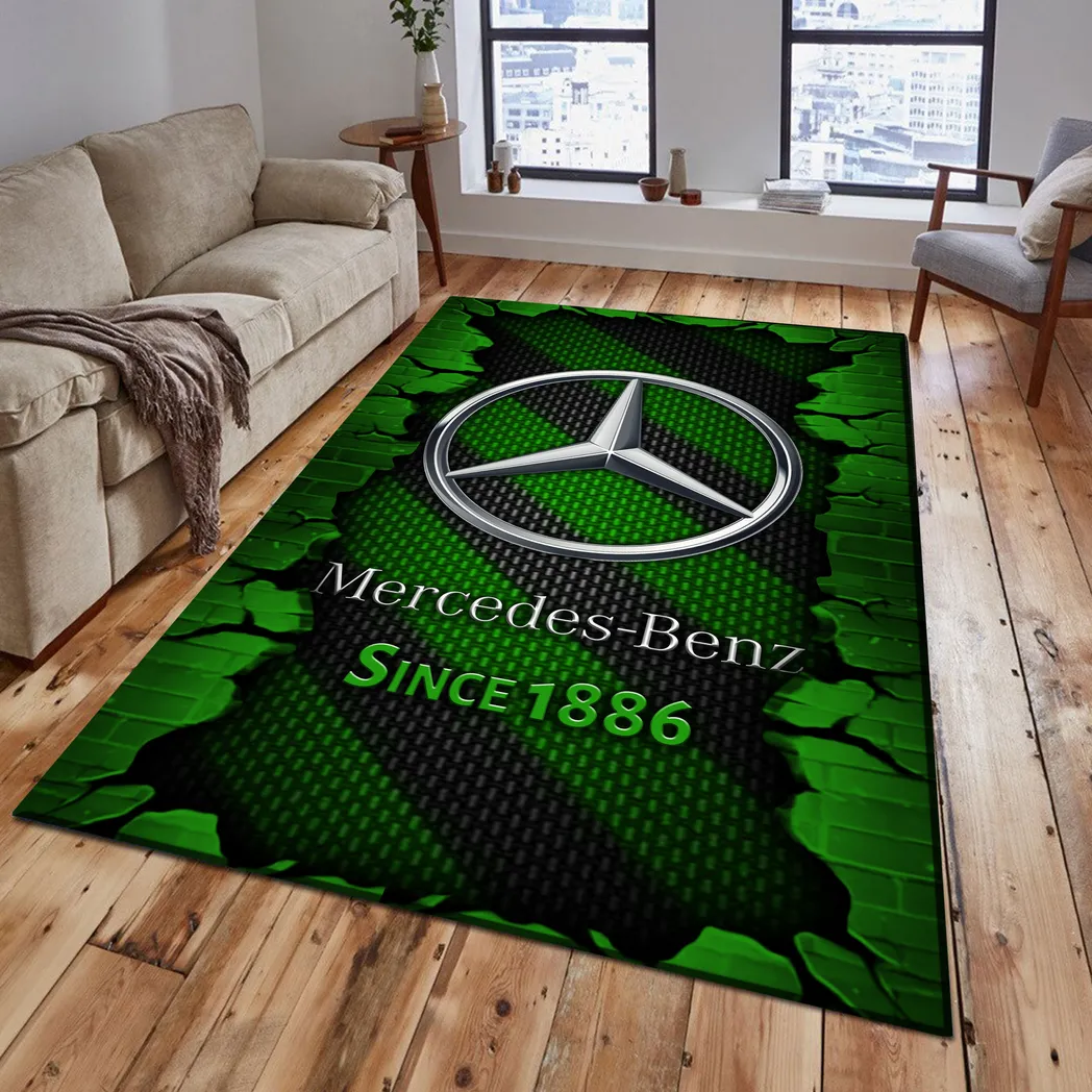 Car Fans Gift Rug, Carpet All Over Print Gift For Car Lovers CAR18403172557 - Green