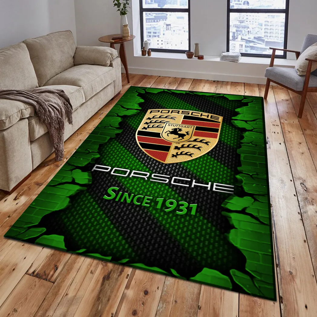 Car Fans Gift Rug, Carpet All Over Print Gift For Car Lovers CAR18403172571 - Green